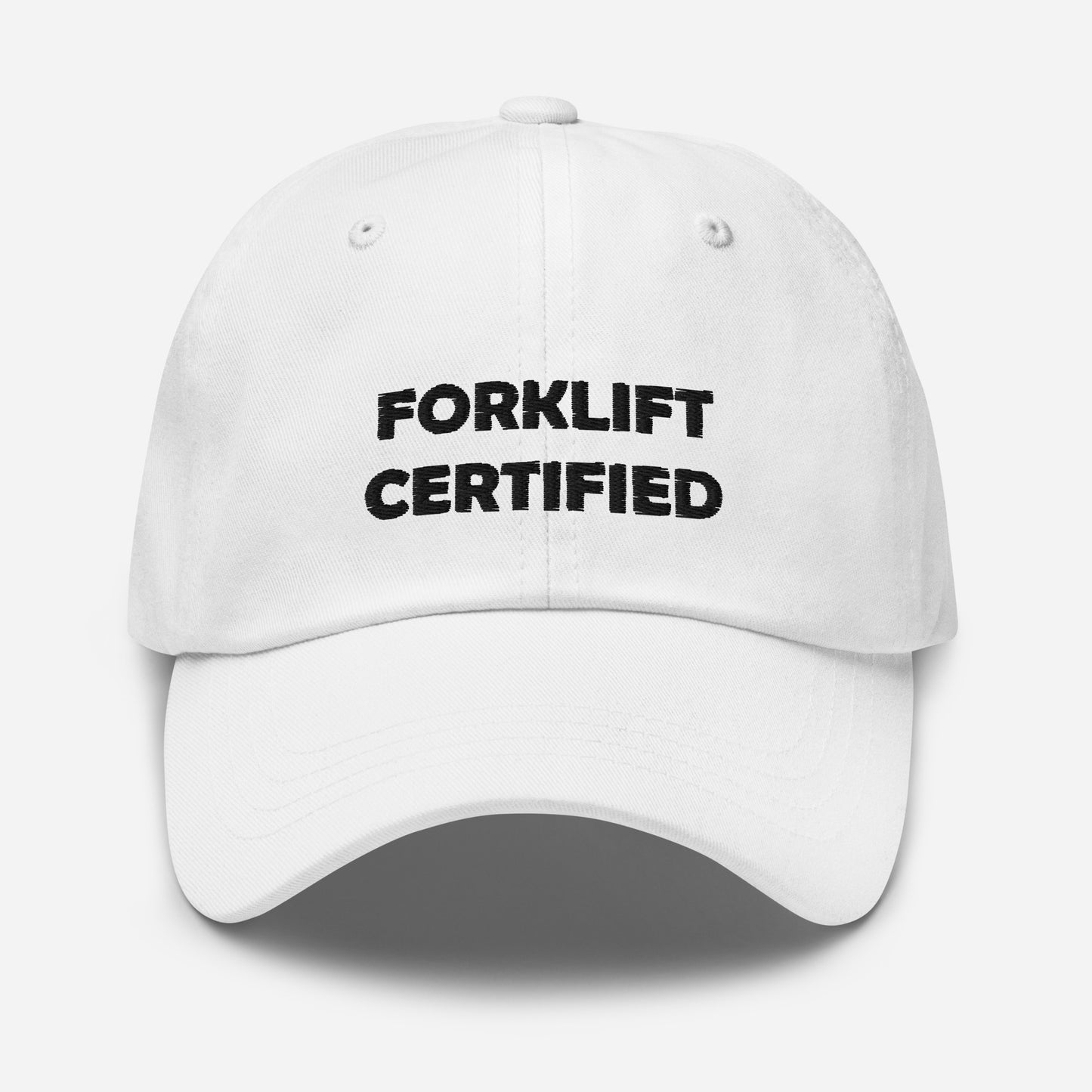 Forklift Certified Cap