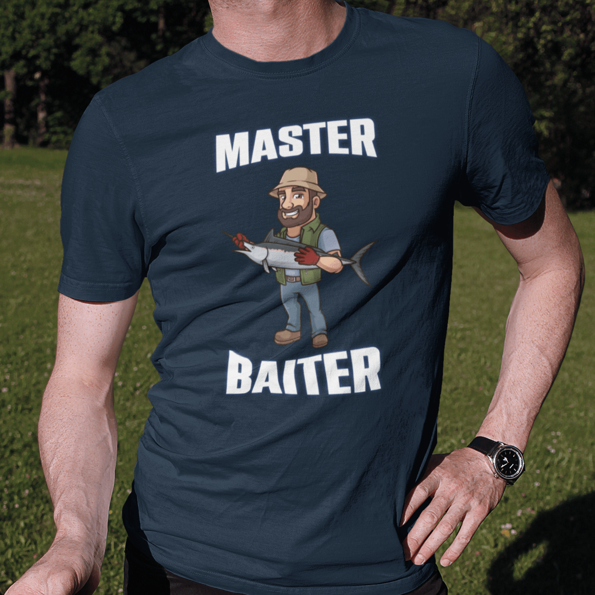 Master Baiter T-Shirt  Angeln T-Shirt – Modevity
