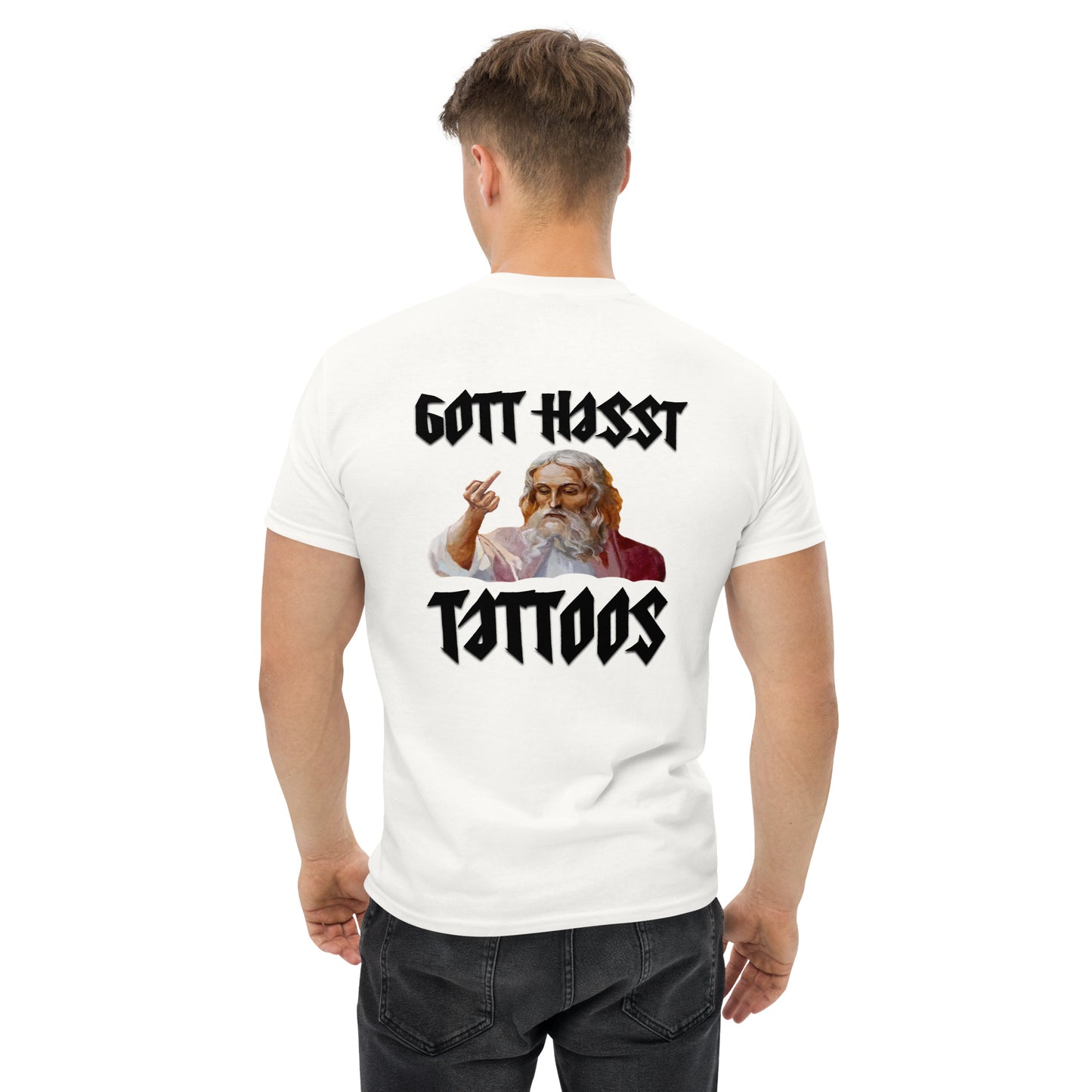 Gott Hasst Tattoos Backprint
