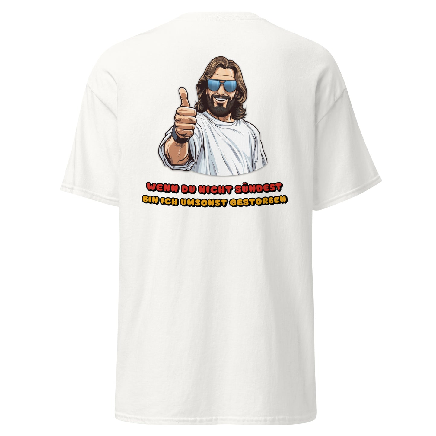 Umsonst gestorben Backprint