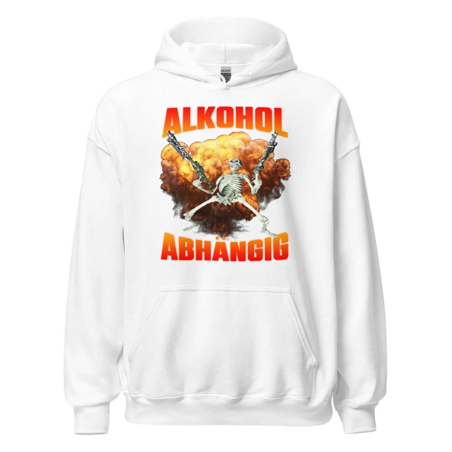 Alkohol Abhängig Hoodie - Modevity