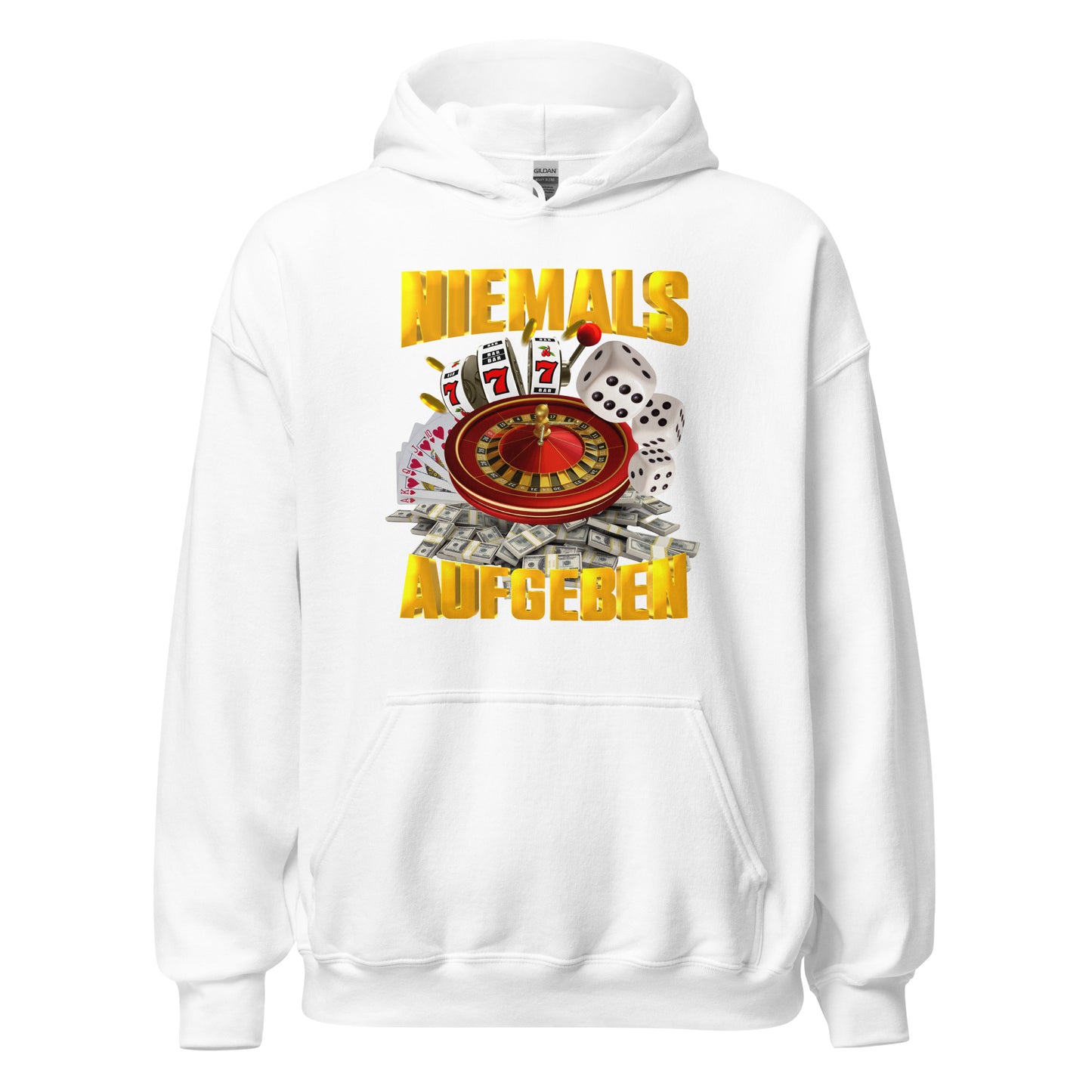 Niemals Aufgeben Hoodie - Modevity