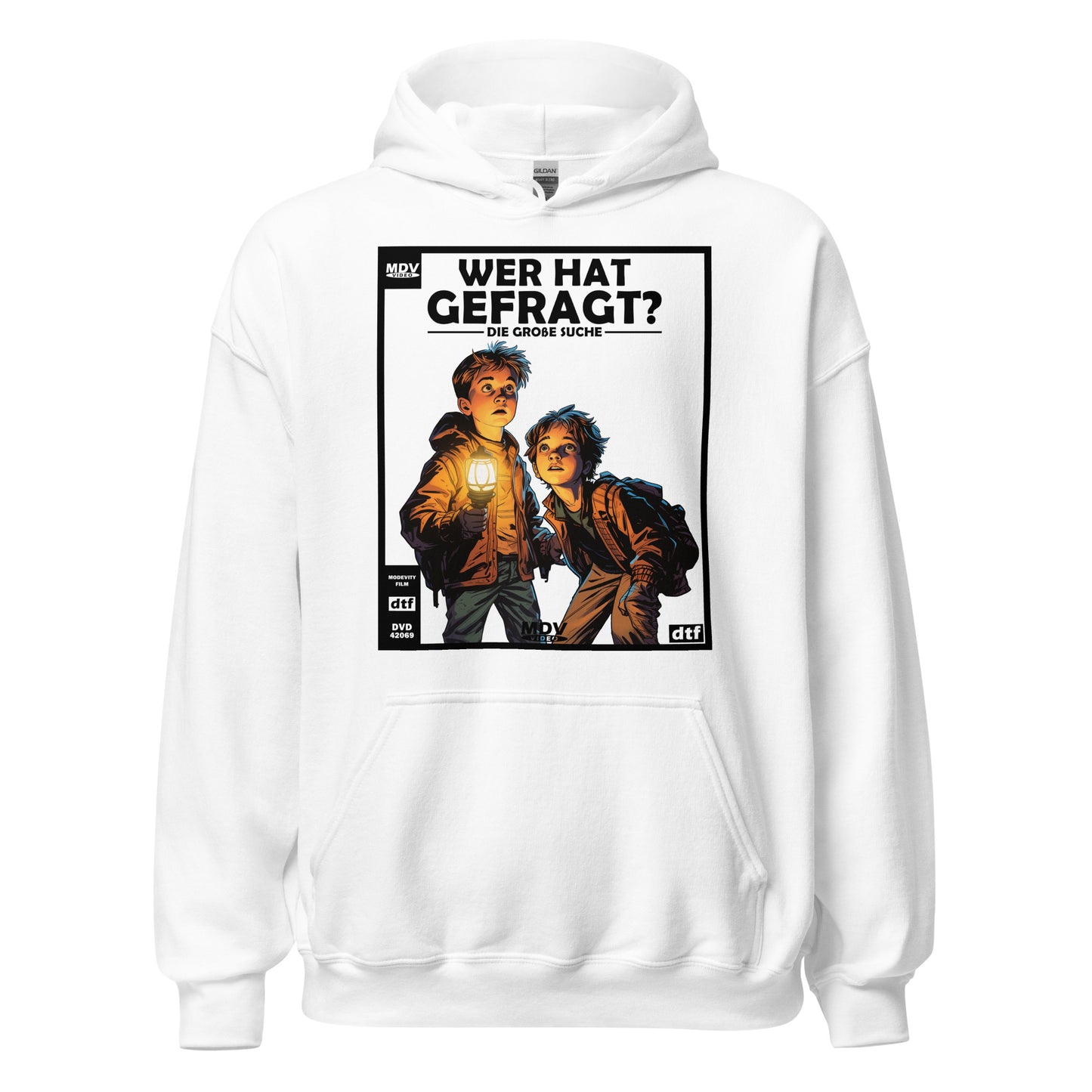 Wer Hat Gefragt? Hoodie