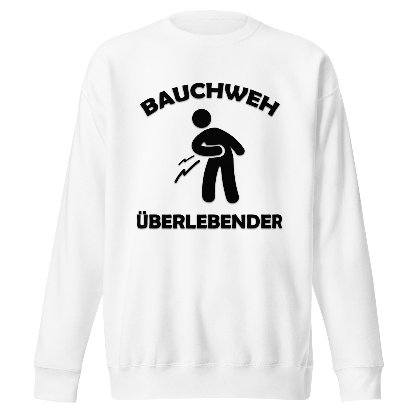 Bauchweh Überlebender Sweatshirt