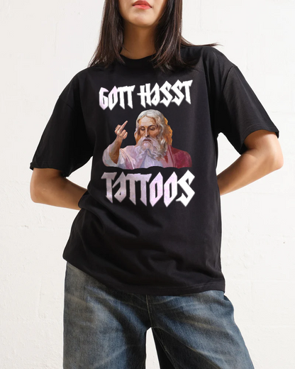 Gott hasst Tattoos T-Shirt