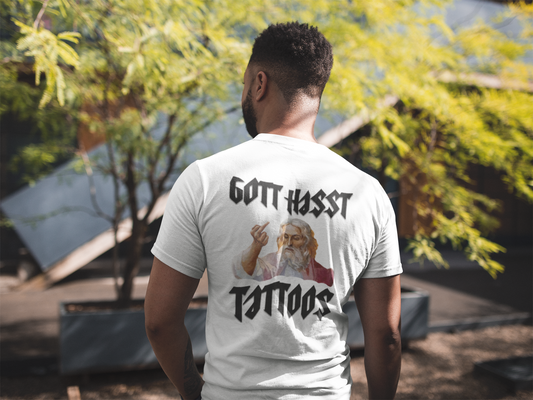 Gott Hasst Tattoos Backprint