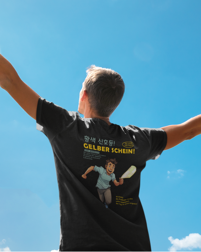 Gelber Schein Backprint