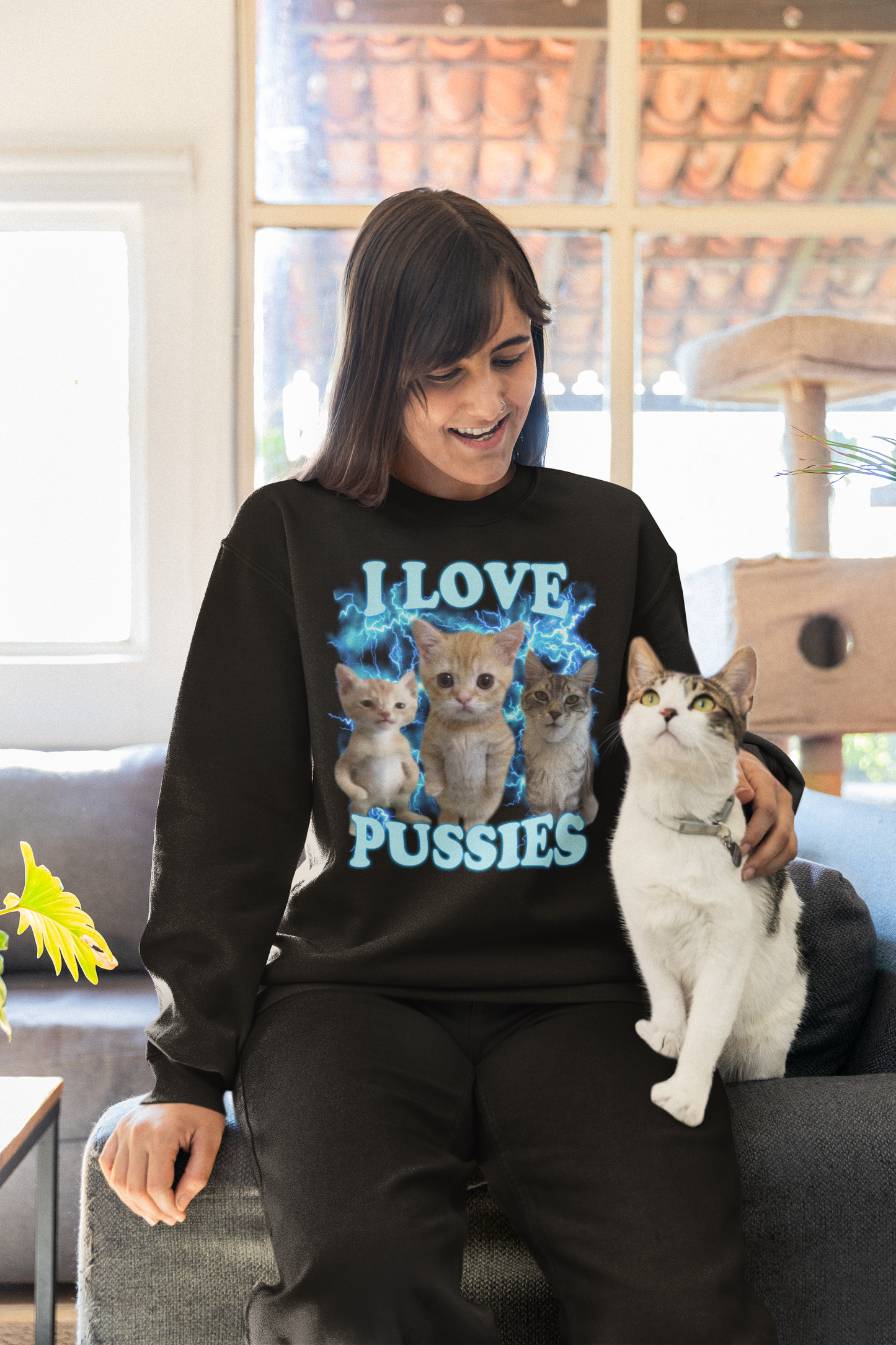 I Love Pussies Sweatshirt