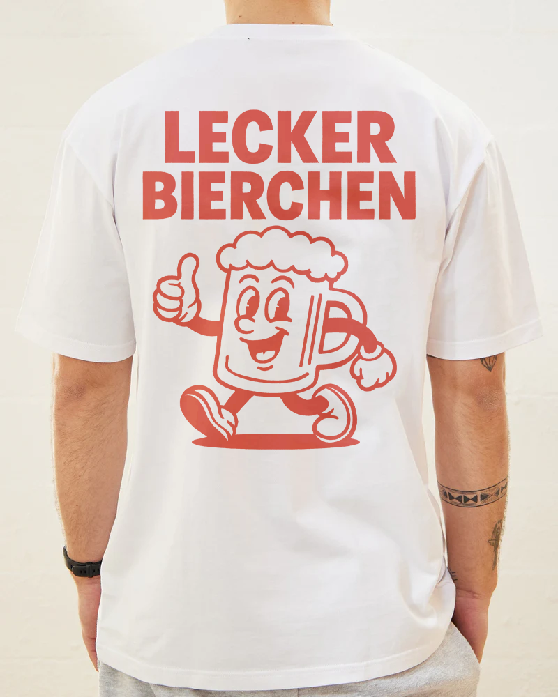 Lecker Bierchen Backprint