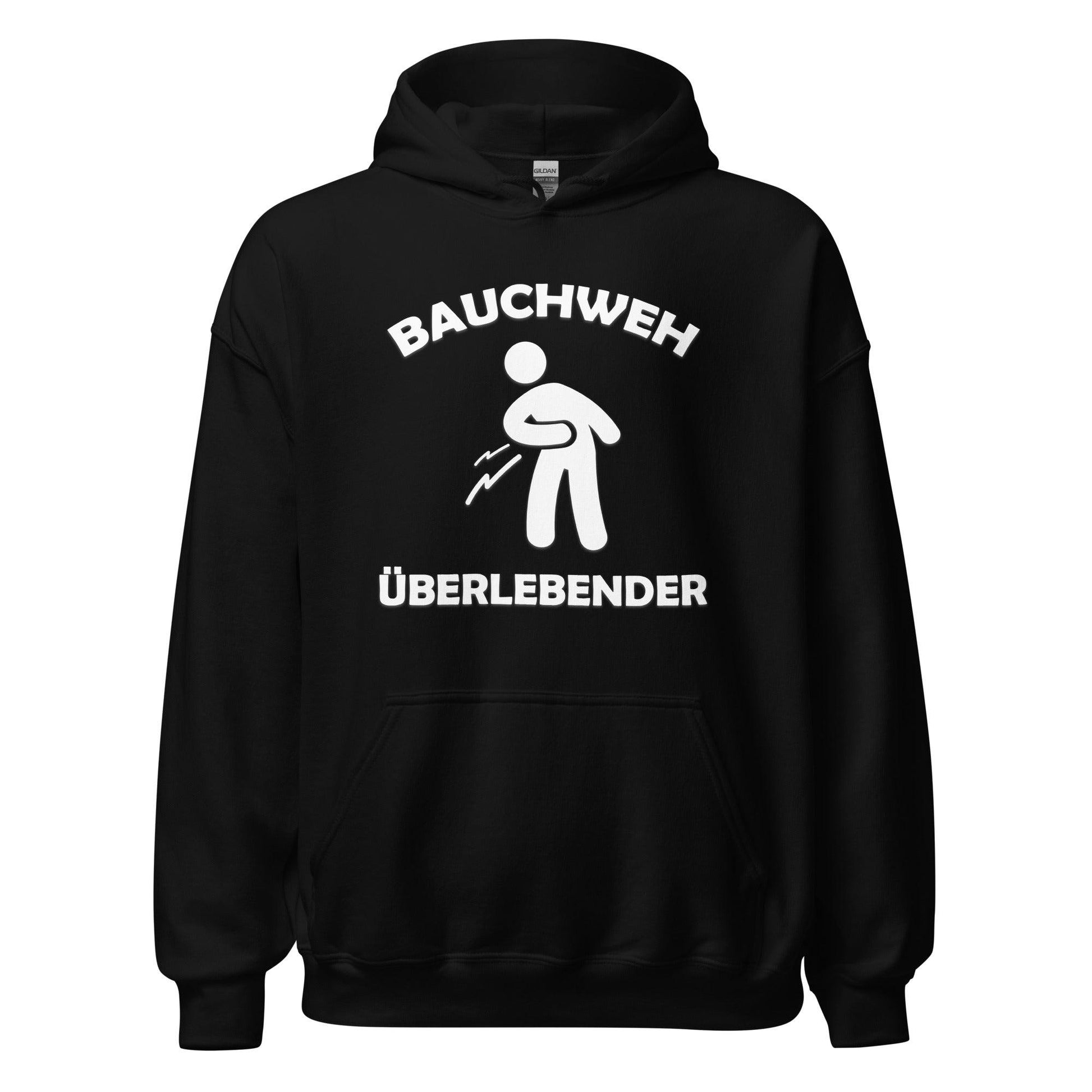 Bauchweh Überlebender Hoodie - Modevity