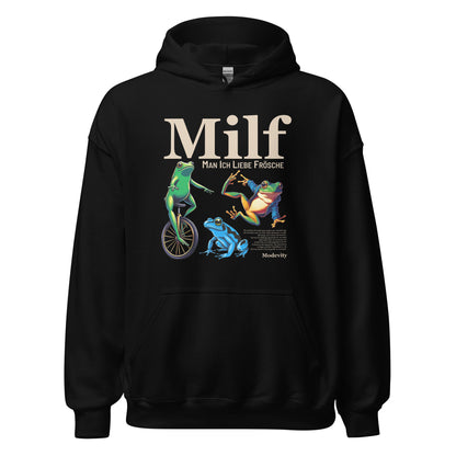 Man Ich Liebe Frösche Hoodie