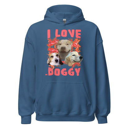 I Love My Doggy Hoodie