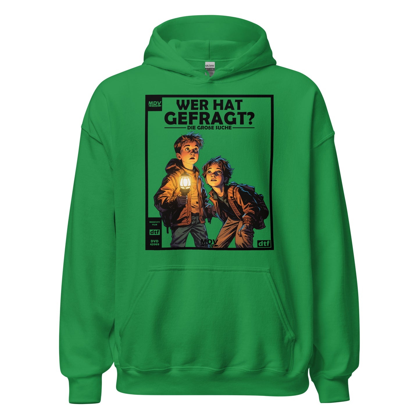 Wer Hat Gefragt? Hoodie