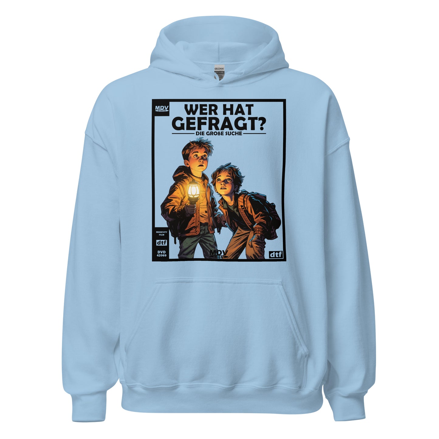 Wer Hat Gefragt? Hoodie