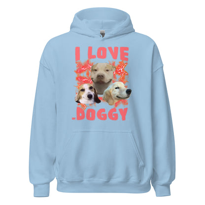 I Love My Doggy Hoodie