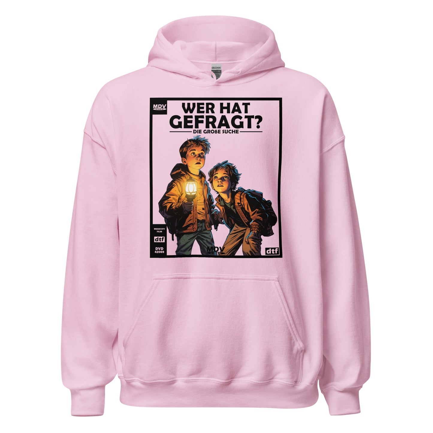 Wer Hat Gefragt? Hoodie