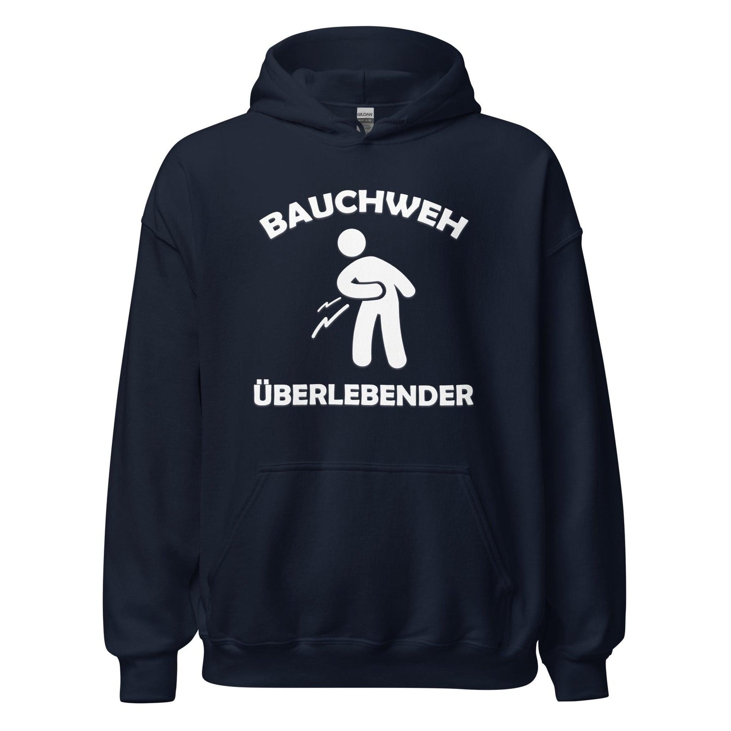 Bauchweh Überlebender Hoodie - Modevity