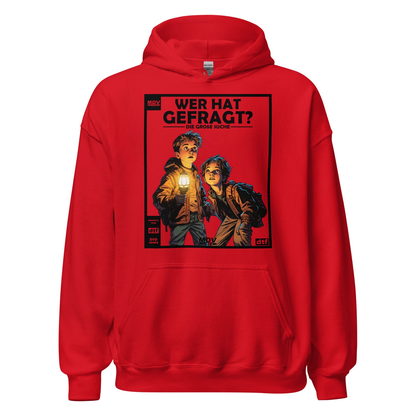 Wer Hat Gefragt? Hoodie