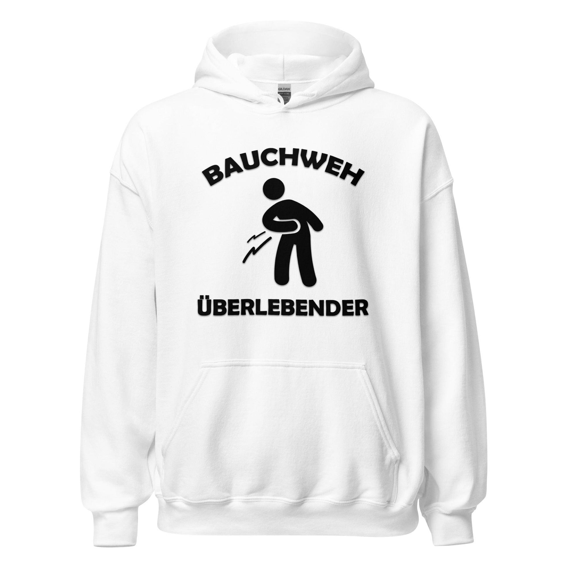 Bauchweh Überlebender Hoodie - Modevity