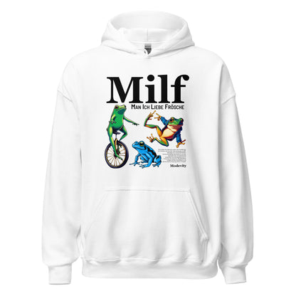 Man Ich Liebe Frösche Hoodie