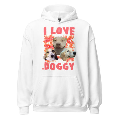 I Love My Doggy Hoodie