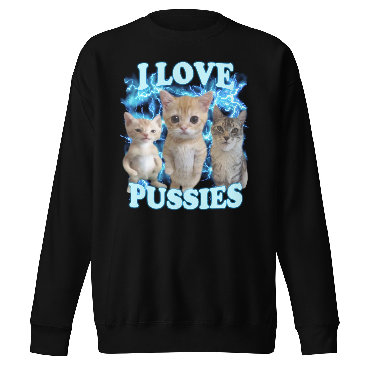 I Love Pussies Sweatshirt