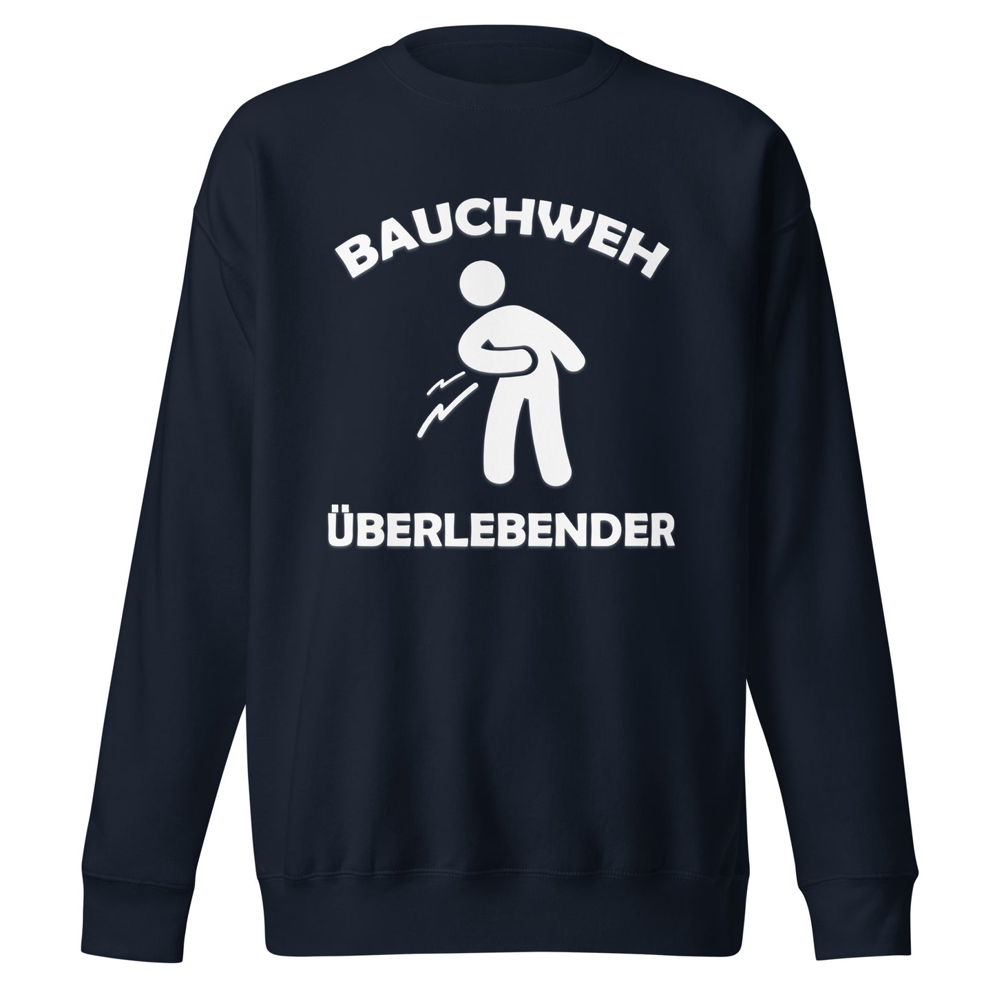 Bauchweh Überlebender Sweatshirt