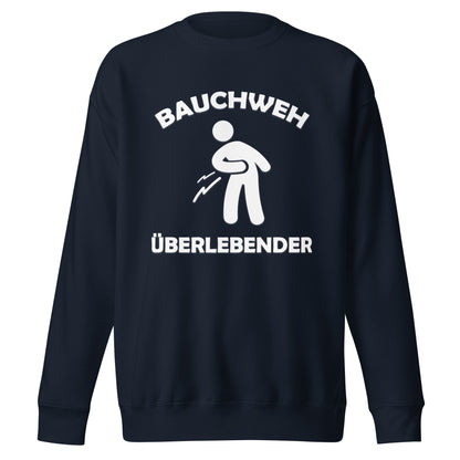 Bauchweh Überlebender Sweatshirt