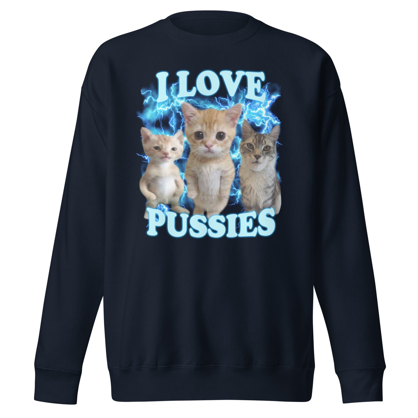 I Love Pussies Sweatshirt