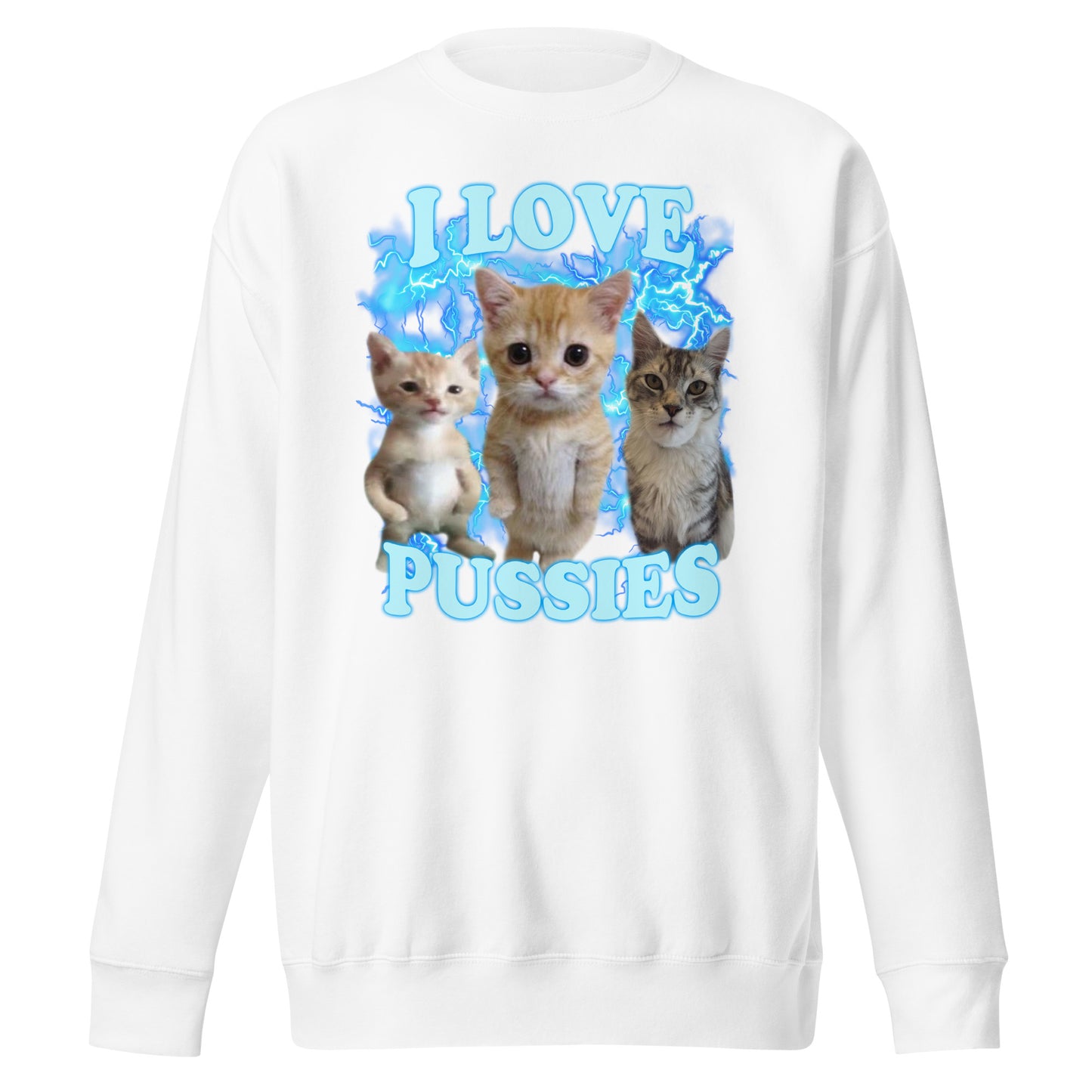I Love Pussies Sweatshirt